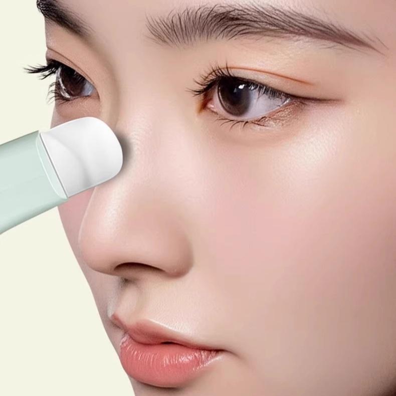 Silicone Facial Cleansing Brush for All Skin Types Including Sensitive - Gentle Massage & Exfoliation