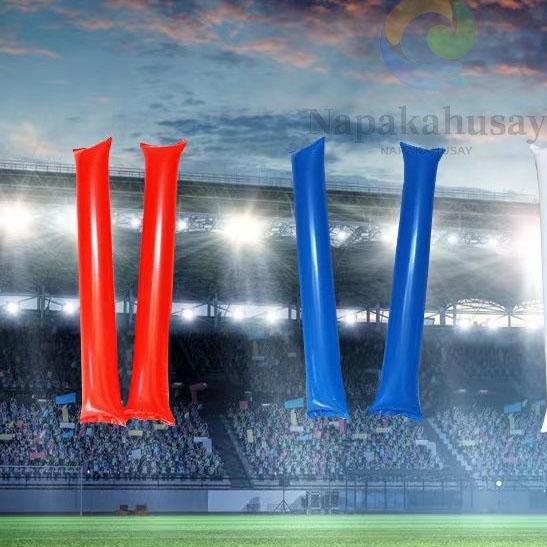 2Pcs Bam Bam Cheer Sticks Lapper Sticks for Sporting Events Celebration Party Clapper Sticks Cheer Pong Pong Balloon Set 60cm PP Material Inflatable Rods - Gifts