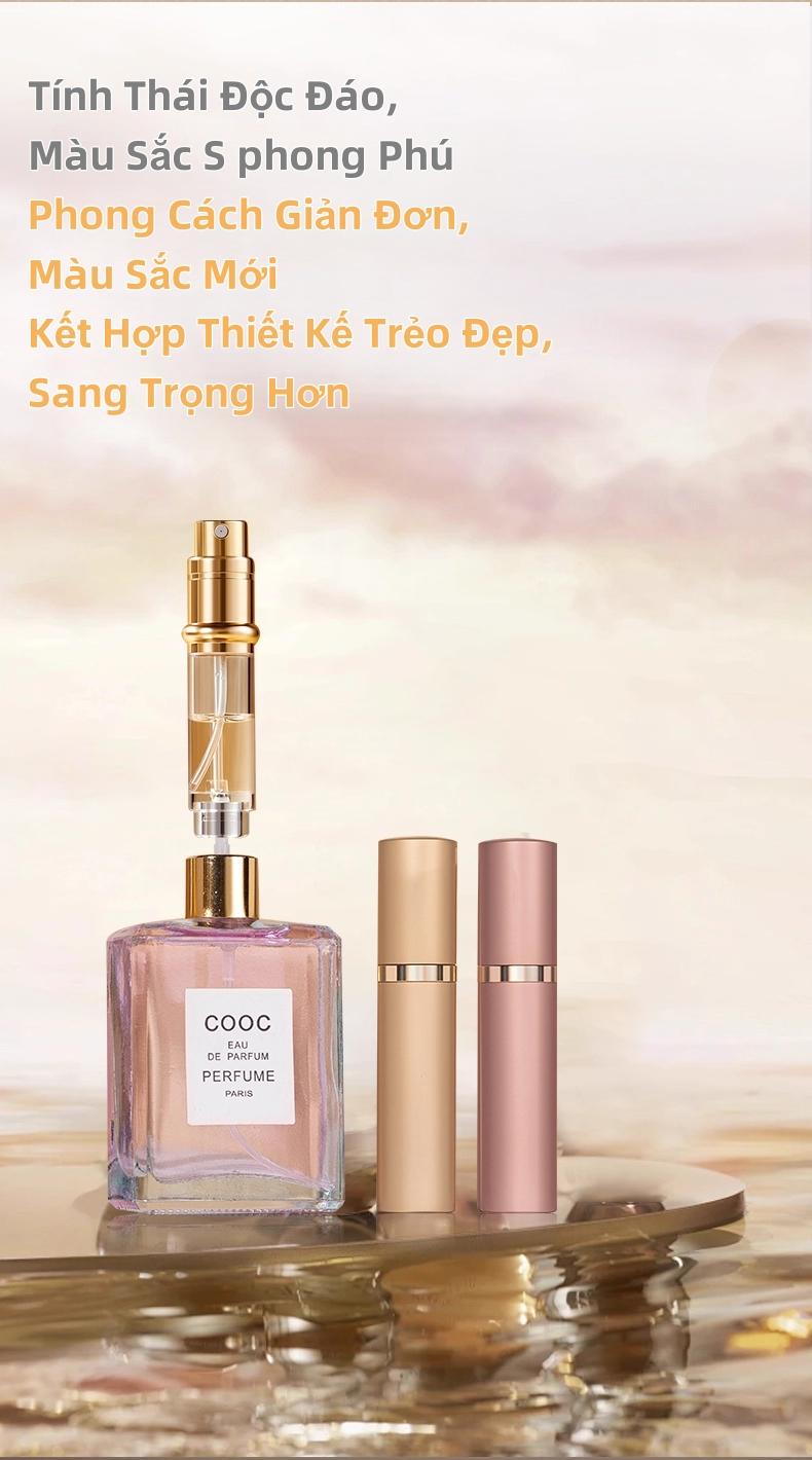 旅行化妆品分装工具套装 多支迷你自动喷雾瓶 高档塑料不泄漏 便携分装香水精华液护肤品收纳