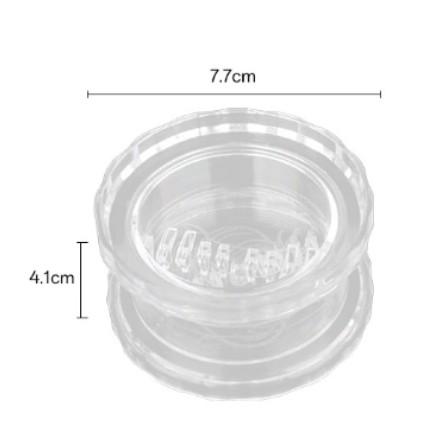 多功能大蒜压碎器 Napakahusay 手动压蒜器 滚轮切碎器 厨房小工具 白色 2合1剥皮压蒜器 食品级ABS塑料 易清洗 适用蒜姜洋葱花生香草 透明水果