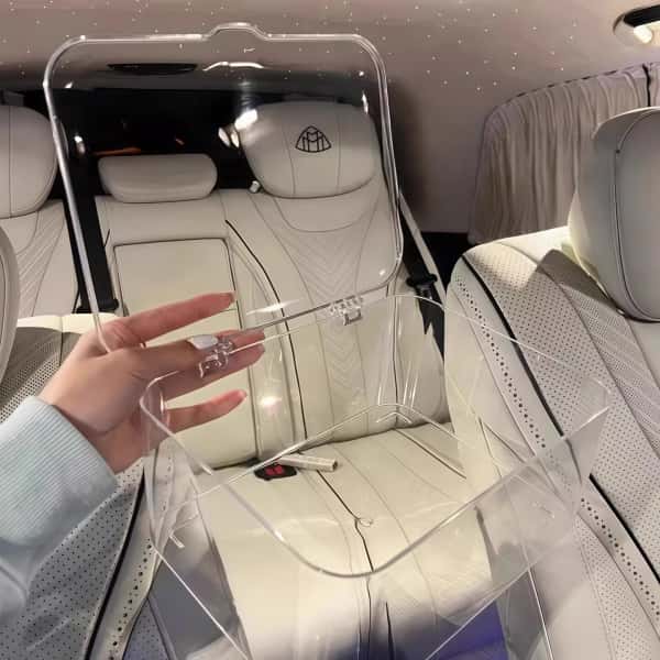 亚克力透明桌面收纳盒 翻盖防尘 化妆品收纳 宿舍卧室 装饰