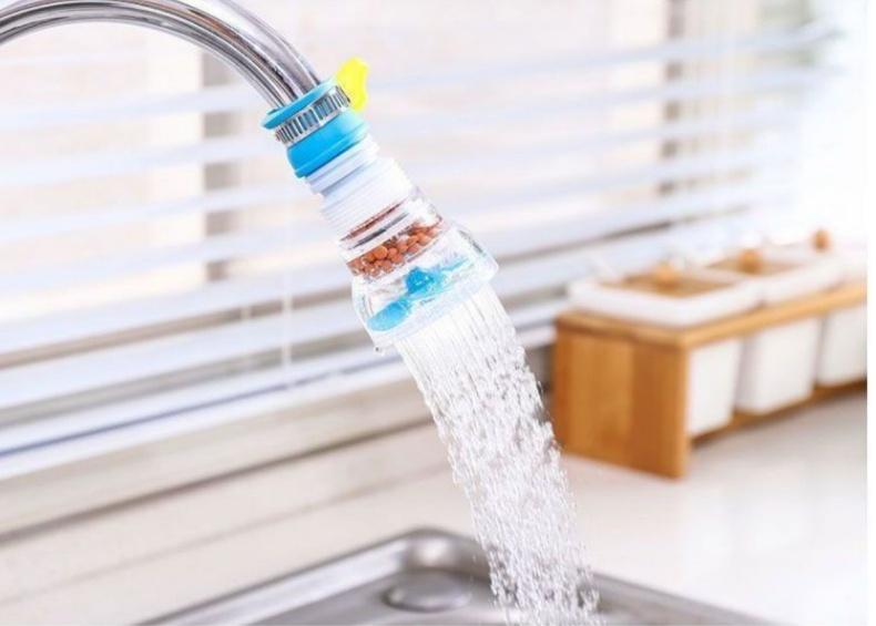 水龙头净水器 家用自来水过滤 改善生活用水水质 旋转喷淋螺旋水流技术 集中矿物过滤