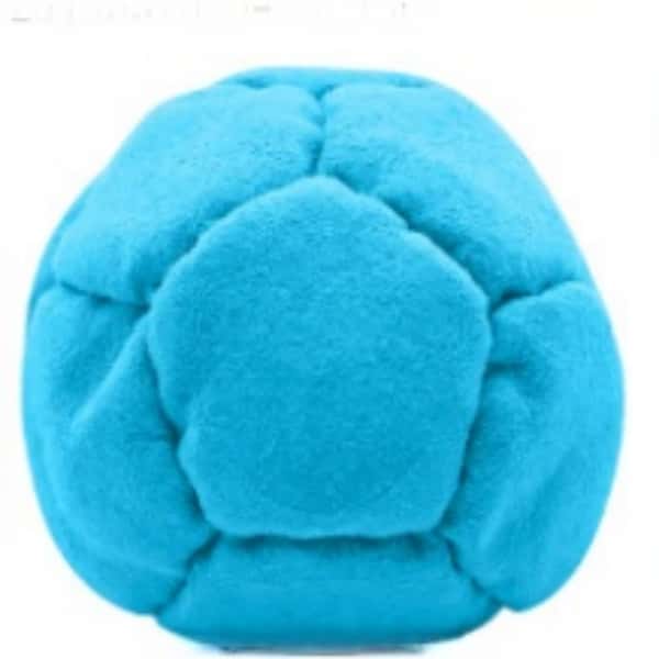 沙包球 Footbag Hacky Sack 纯色 6cm 杂耍球 柔软布料 户外训练协调