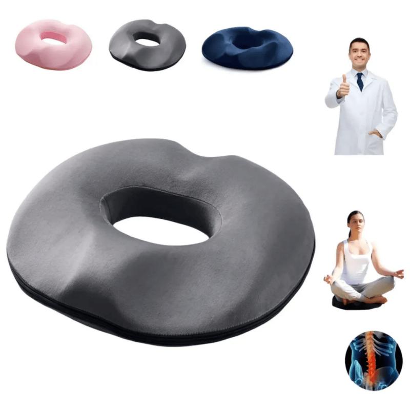 Cojín Dona Ortopédico De Memory Foam Para Hemorroides Y Coxis Almohada De Asiento Ergonómica 8cm Para Oficina Auto Y Silla
