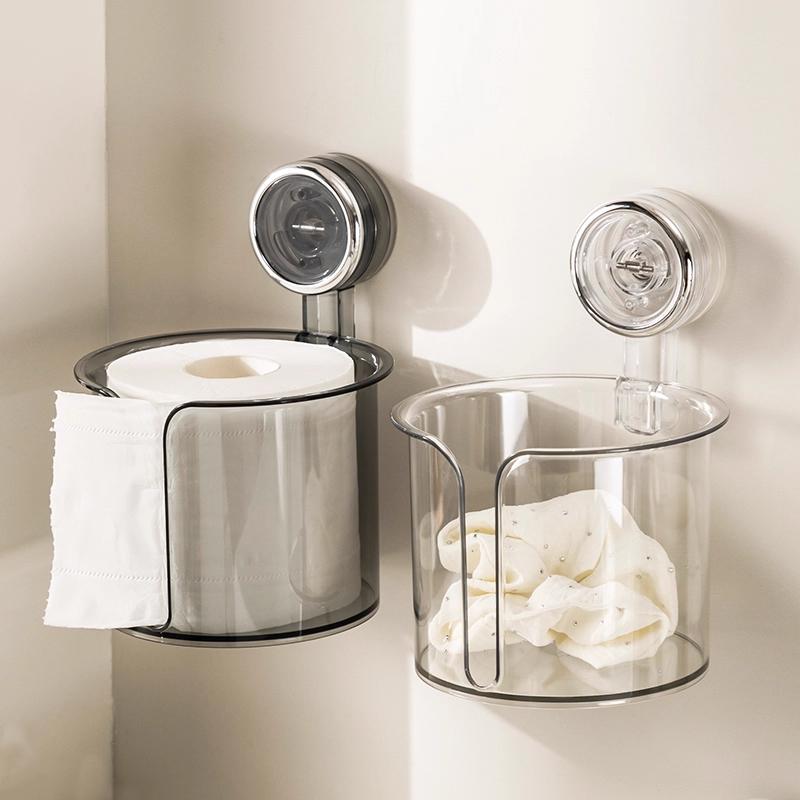 Bathroom Cabinet Organizer, Durable Plastic, 18.3x13.5cm, Sturdy, Holds Paper Towels, Cosmetics & Personal Items