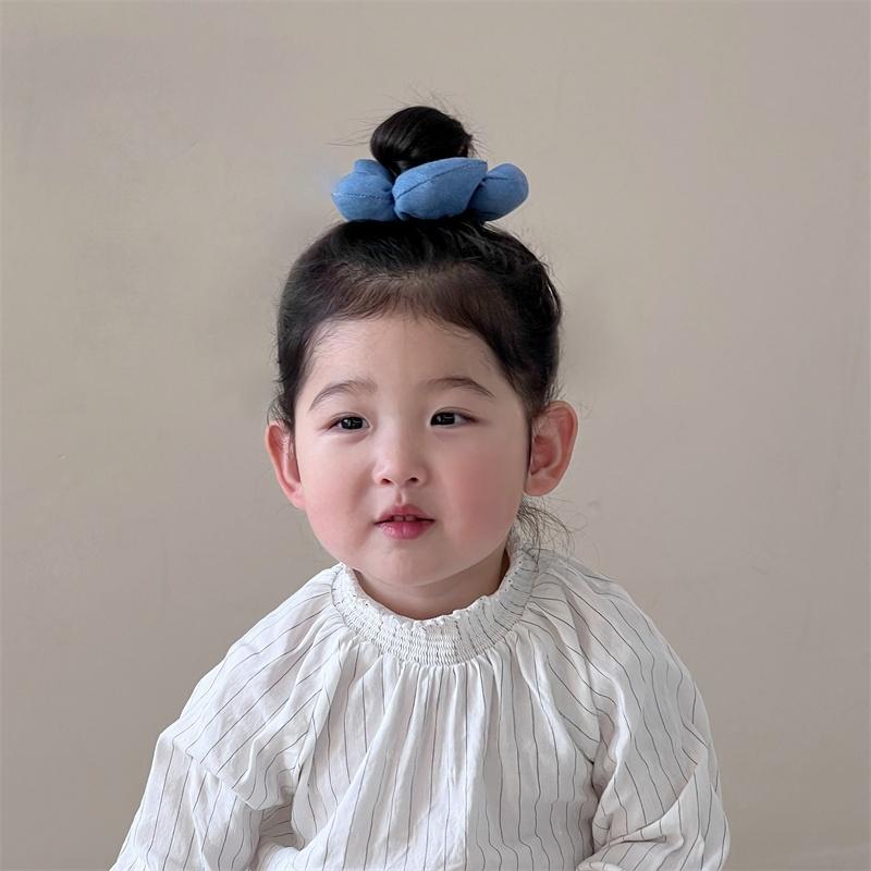 韩版女童花朵发绳12根套装 儿童发饰头绳 宝宝发圈 韩国潮流风格 彩色多款式个性