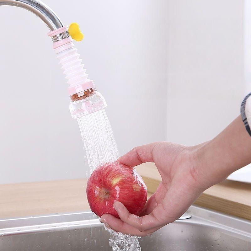Faucet Water Filter, Rotating Spray Spiral Flow for Improved Home Water Quality, Mineral Filtration