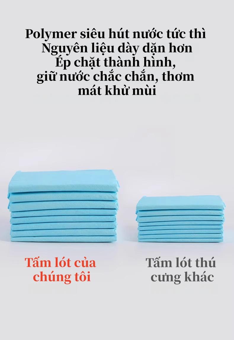 宠物尿垫 狗狗猫咪训练垫 100 PCS 加厚聚烯烃 瞬吸不结团 防漏 除臭防霉