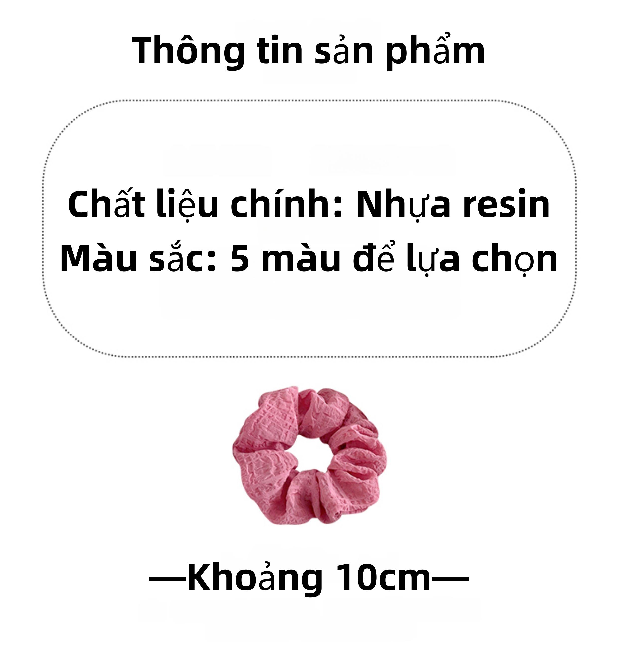 Scrunchie大号大肠发圈丸子头盘发手腕发圈优雅气质减龄学生通勤上班逛街适合佩戴