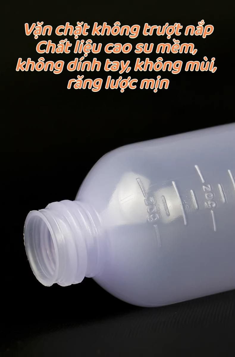 染发工具多功能染发剂涂抹瓶170ml宽底稳定透明刻度瓶身均匀喷涂省料专业调色适用