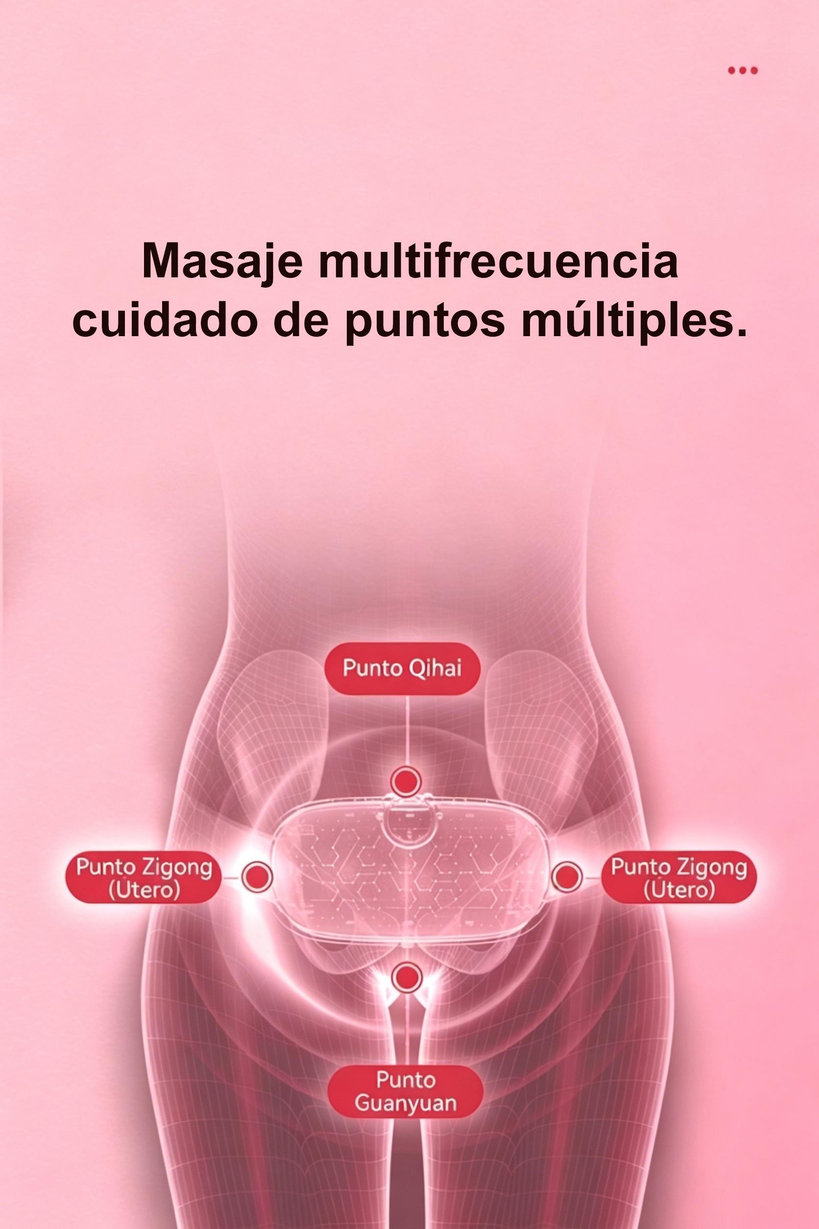 女士无线月经热敷垫 痛经按摩器 电热暖宫腰带 腹部热敷按摩仪 生理期保暖 2色可选