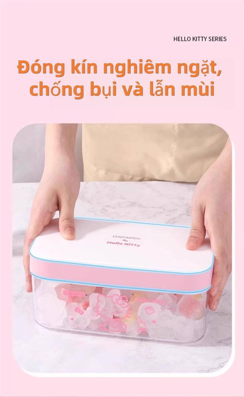 Hello Kitty 可爱猫形冰格 多功能制冰模具 饮料装饰 创意礼物 简单易用