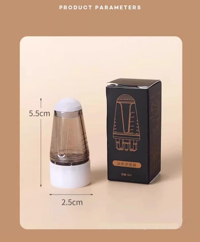 发根精准涂抹笔 双滚珠按摩头 头皮营养导入仪 帮助营养均匀渗透至发根 减少浪费 耐用易清洗