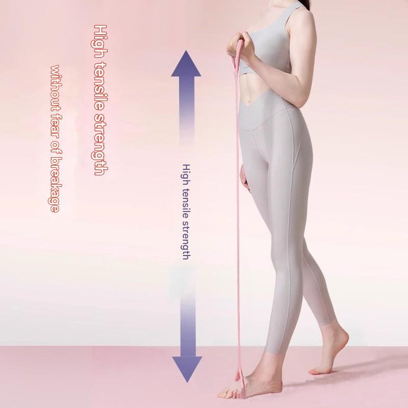 瑜伽弹力带阻力带拉力绳健身普拉提乳胶环形拉力圈女士专用美背训练弹力拉伸带胸部拉力器