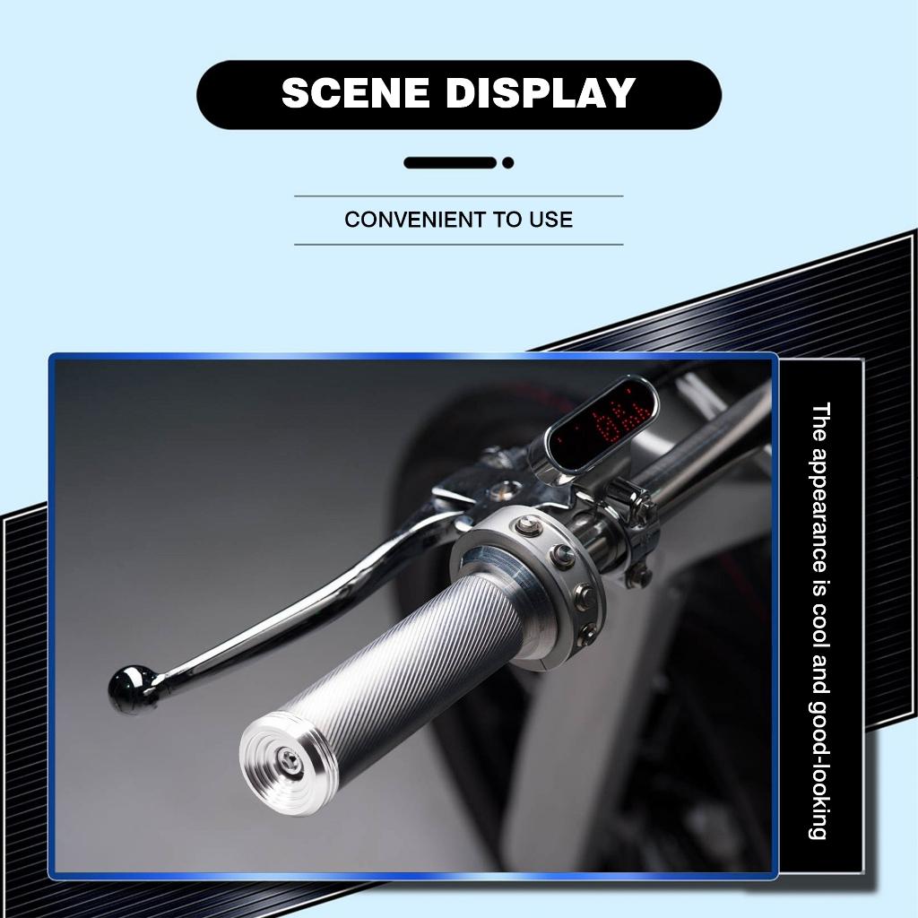 摩托车手把平衡堵头 通用不锈钢CNC 泰国制造 适用于NMAX AEROX CLICK Beat Vespa 2pcs (1 Pair)