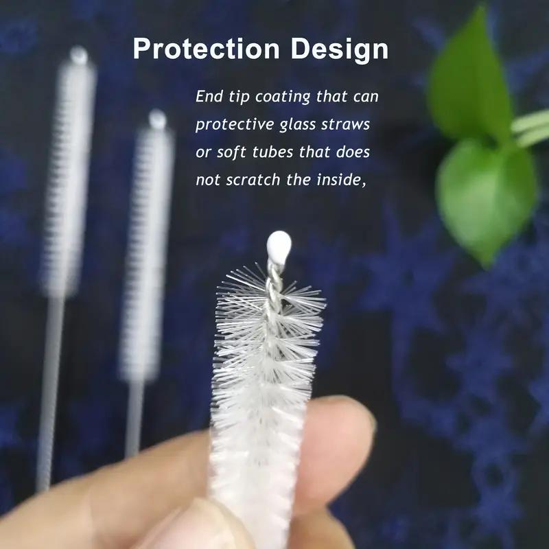 31cm吸管清洁刷 标准管径吸管适用 柔韧刷毛 可深入吸管两端 适用于吸管杯水杯水瓶保温杯