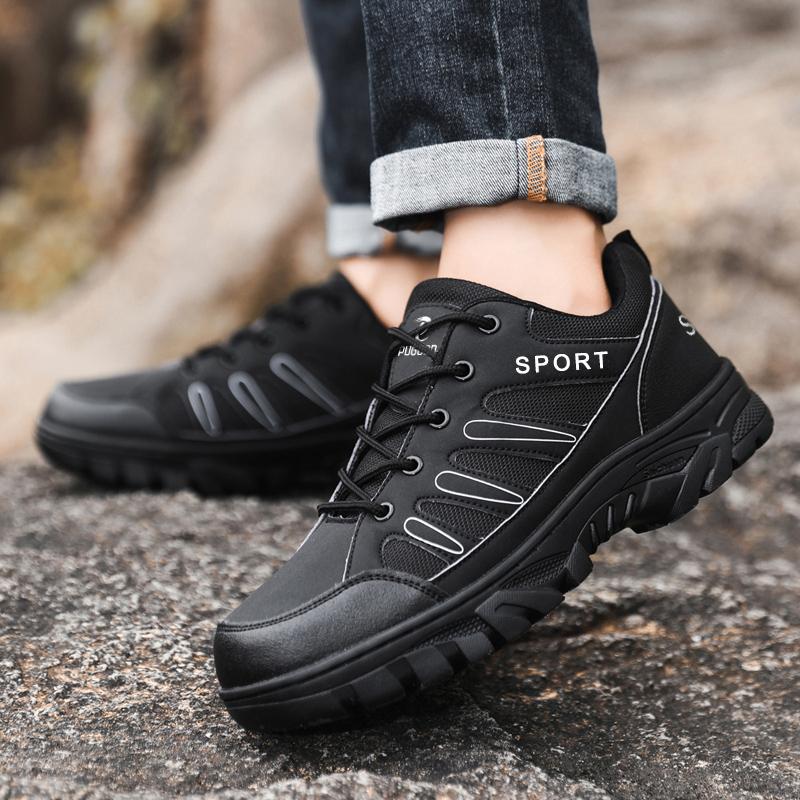 Zapatos Deportivos Hombre Tenis Casuales Suela Antiderrapante Cómodos para Senderismo Viajes Trabajo Oficina Estilo Versátil