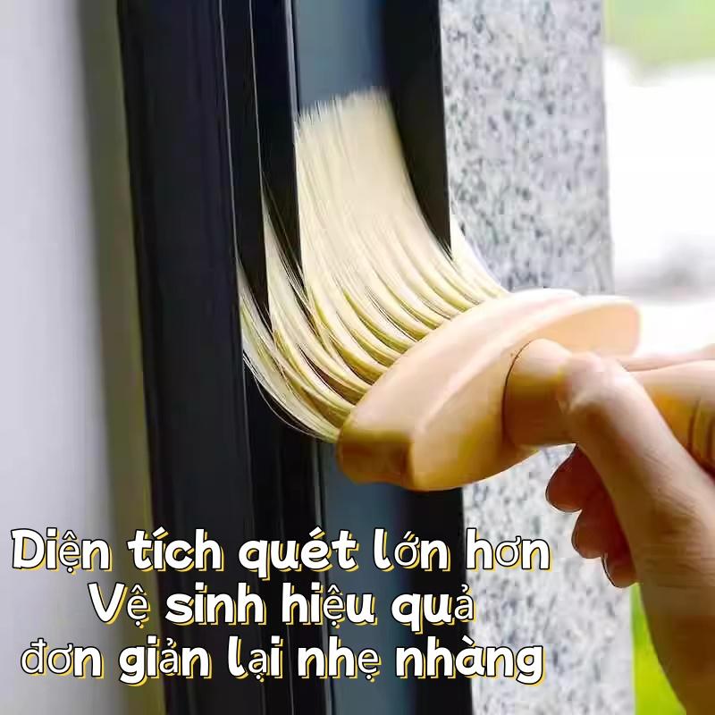 清洁刷大号防刮软毛长刷 适合敏感表面 门轨道排水孔汽车空调出风口缝隙清洁 温和不伤表面