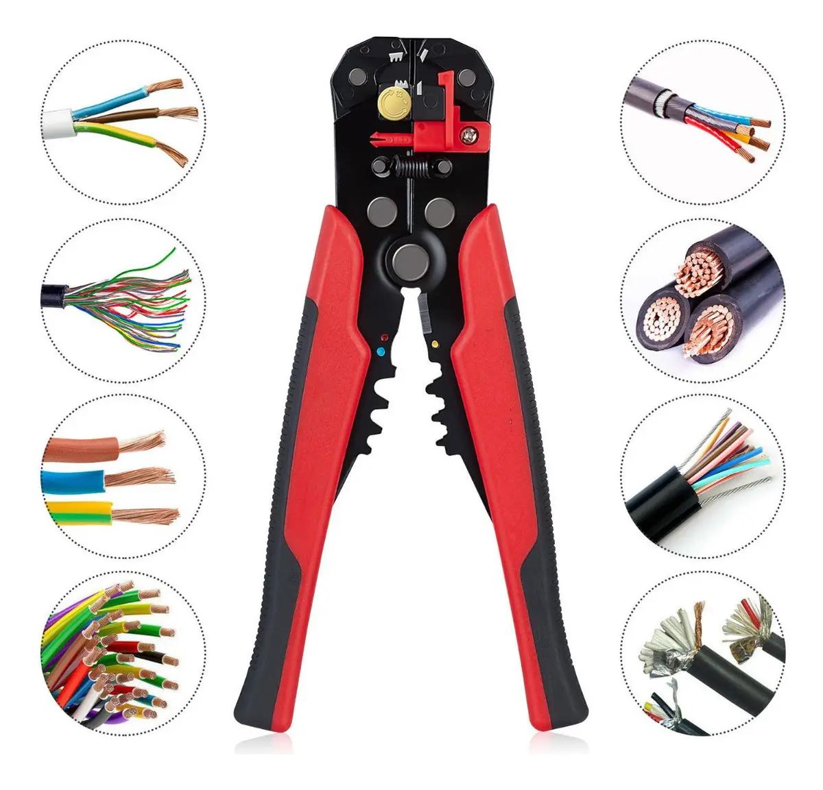 Pelacables Y Cortador Automático 1 Pieza Pinza Peladora De Cables Para Electricistas Y Reparaciones Domésticas Bricolaje