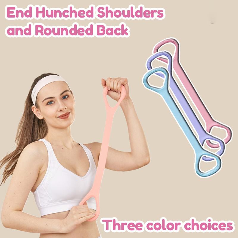 瑜伽弹力带阻力带拉力绳健身普拉提乳胶环形拉力圈女士专用美背训练弹力拉伸带胸部拉力器