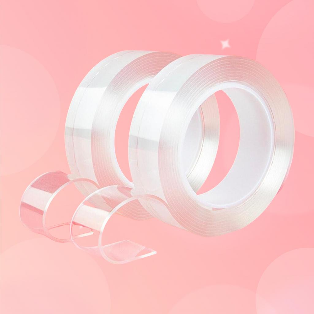 Double-Sided Tape for Fabric No Residue Strong Hold Easy Removal Versatile