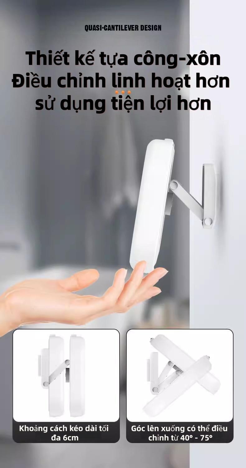悬挂式手机支架 360°旋转横竖自由 多机型通用 40°-75°角度可调 一键开盖舒适 耐用材质