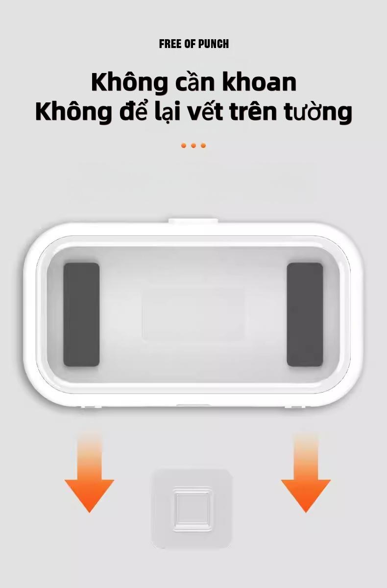悬挂式手机支架 360°旋转横竖自由 多机型通用 40°-75°角度可调 一键开盖舒适 耐用材质
