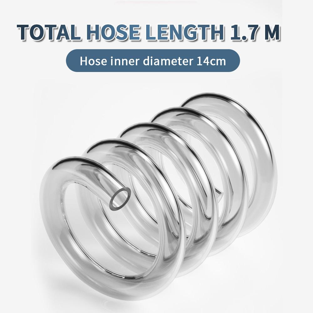 鱼缸手动虹吸清洁器170cm三合一洗沙器排污器适用于鱼缸龟缸