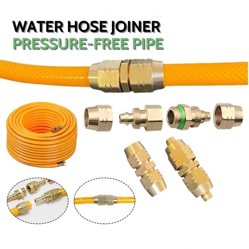 8.5mm Pipe Extension Water Pipe Connect to Brass Water Hose Joiner Repair Copper Pressure High, Easy To Install