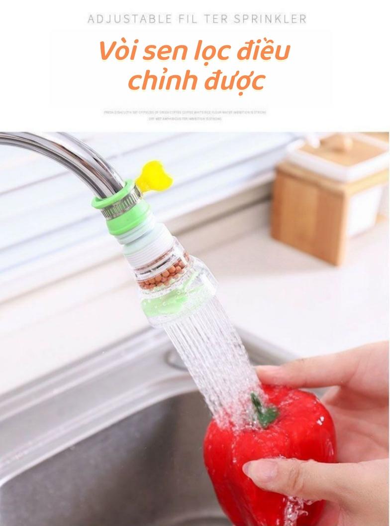 水龙头净水器 家用自来水过滤 改善生活用水水质 旋转喷淋螺旋水流技术 集中矿物过滤