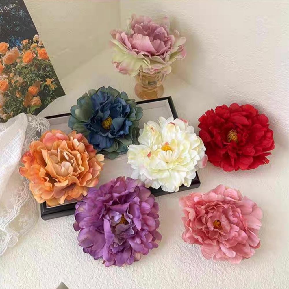 仿真花发夹胸针 人造花边夹 海边度假婚礼头饰