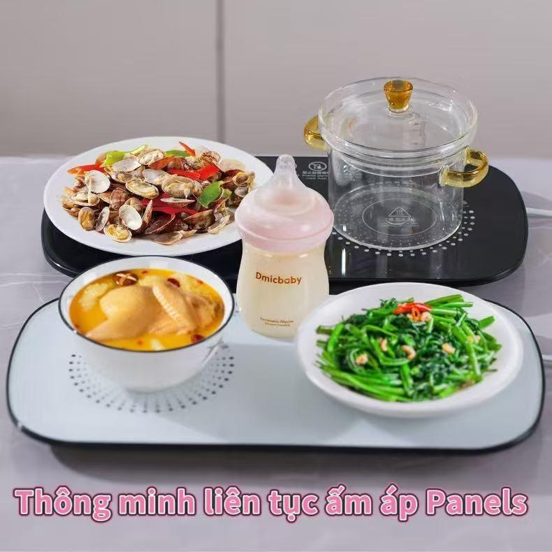 Food Warmer Smart Electric Tray Multi-Function Keeps Food & Tea Warm, Defrosts Convenient Family Kitchen Cold Season