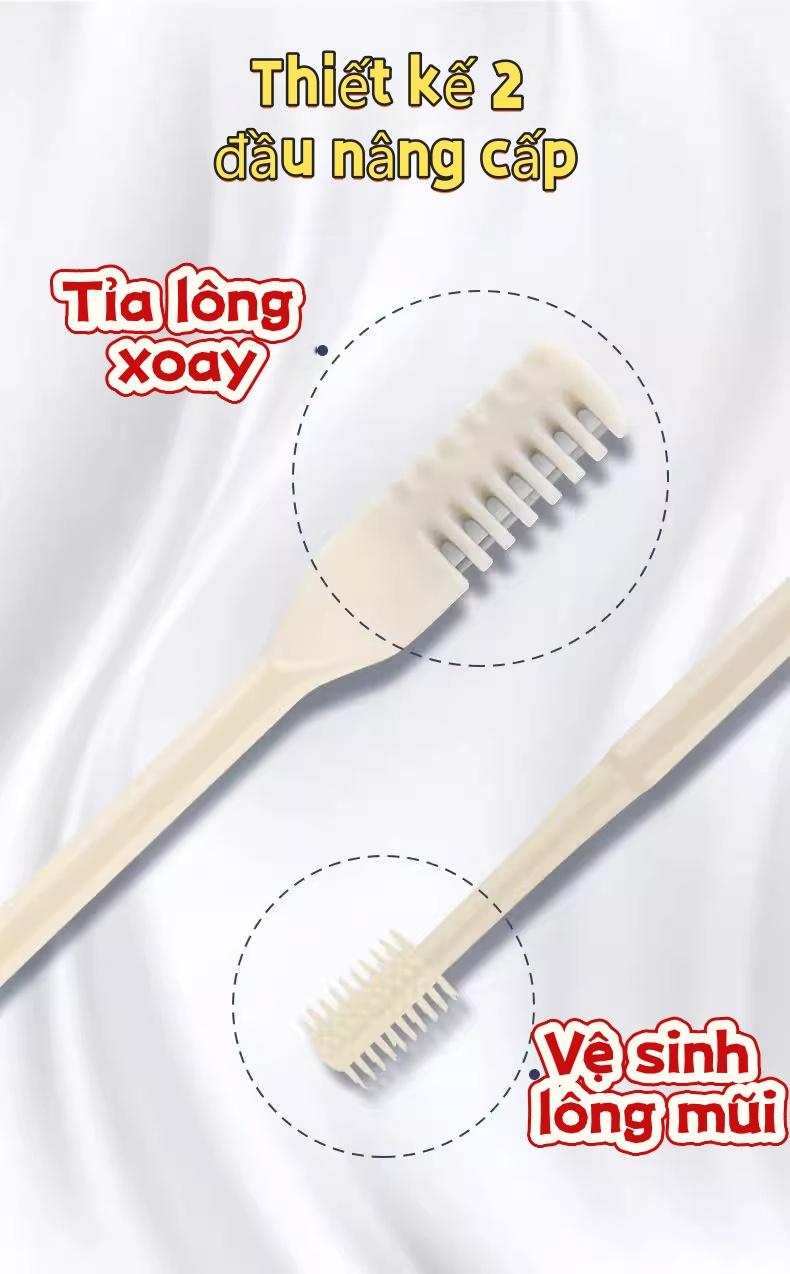 多功能鼻毛修剪器鼻腔清洁工具 温和无痛修剪不伤鼻 小巧手持便携设计 日常使用方便易携带