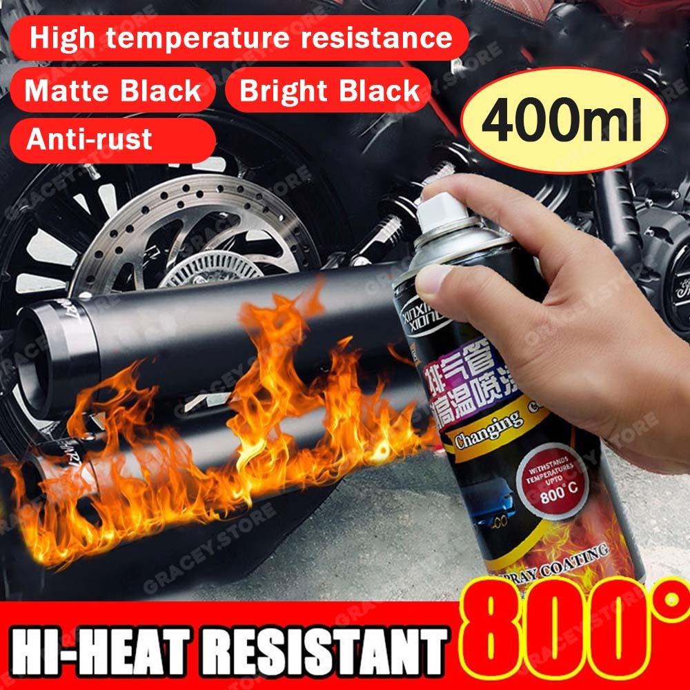 High Temp Spray Paint for Motorcycles - Engine Coating Spray - 400ml