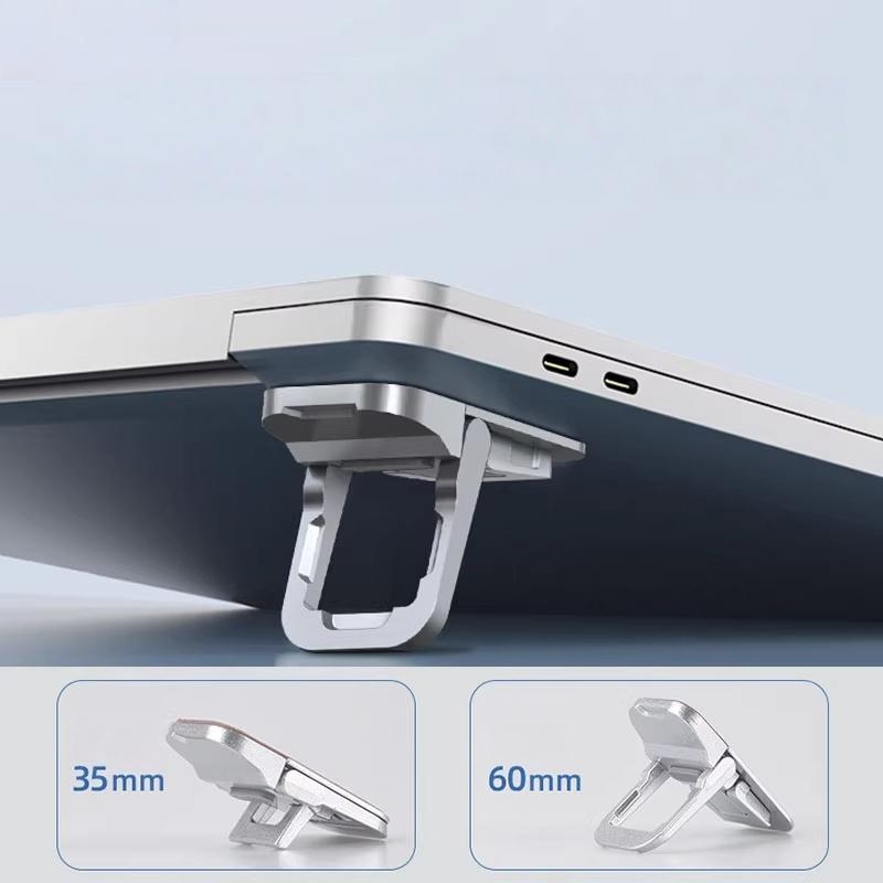 Adjustable Ergonomic Laptop Stand - Compact Folds in 1 Second, Neck & Shoulder Protection, Better Airflow & Comfort