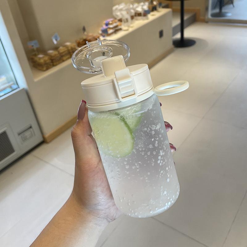 透明塑料便携防漏饮水杯 学生儿童水壶水瓶