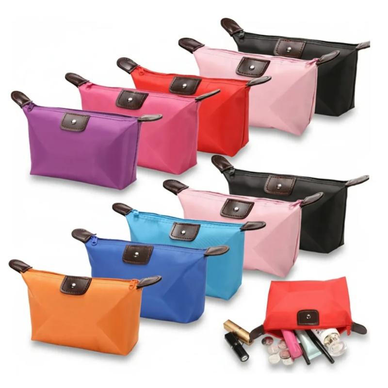 Neceser Organizador De Maquillaje Cosmetiquera De Gran Capacidad Bolsa Impermeable De Mano Portátil Para Viajes De Mujer