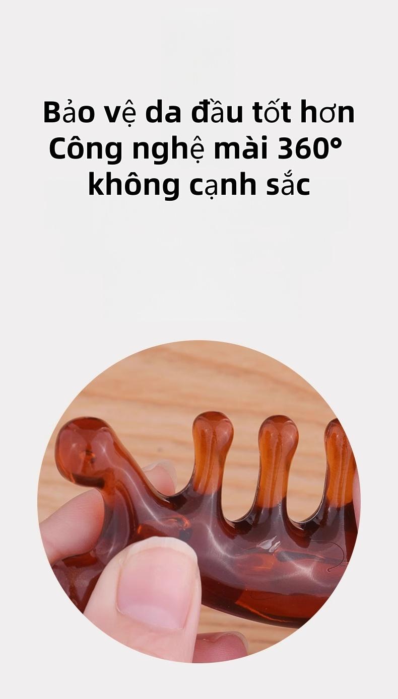 按摩梳 减压放松颈部肩部 缓解压力 送妈妈和亲人长辈的贴心礼物 适合所有年龄段人群使用
