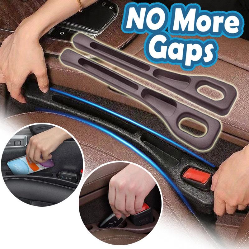 2pcs Car Seat Gap Filler Side Seam Plug Strip Leak-proof Filling Strip Interior Organizer Rubber for Enhanced Car Interior Organization