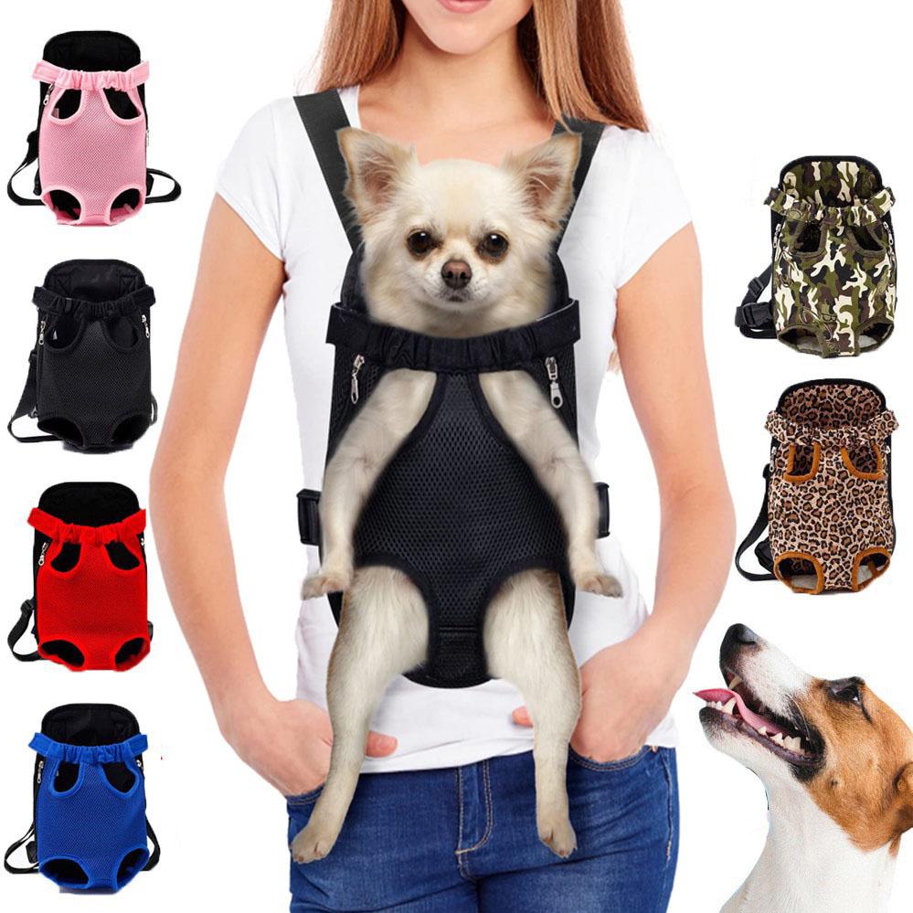 Front Pet Carrier, Cute Dog and Cat Carrier Bag for Puppy and Kitten, Outdoor Backpack dogcarrierbag