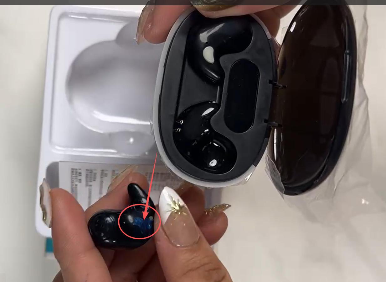 睡眠耳机迷你无线蓝牙耳机防水低延迟隐形入耳式带麦克风游戏运动立体声耳机充电仓降噪