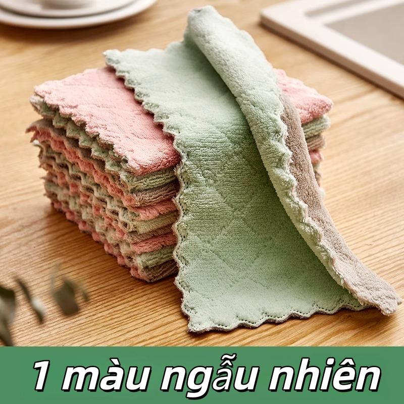 厨房抹布 双面多功能 优质吸水性强 大号15x25cm 纯棉柔软细腻 不掉色不掉毛