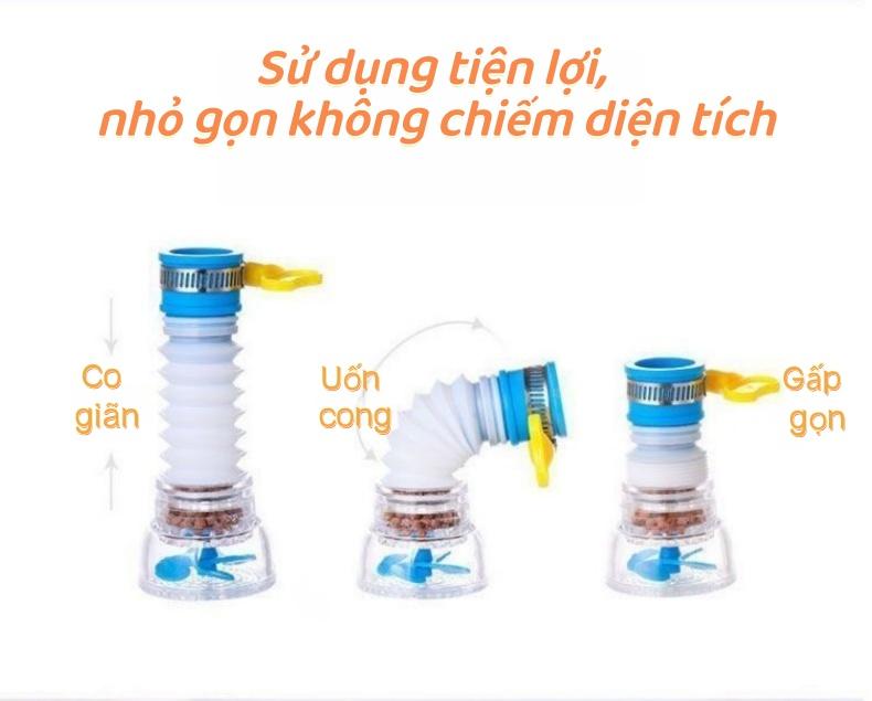 水龙头净水器 家用自来水过滤 改善生活用水水质 旋转喷淋螺旋水流技术 集中矿物过滤