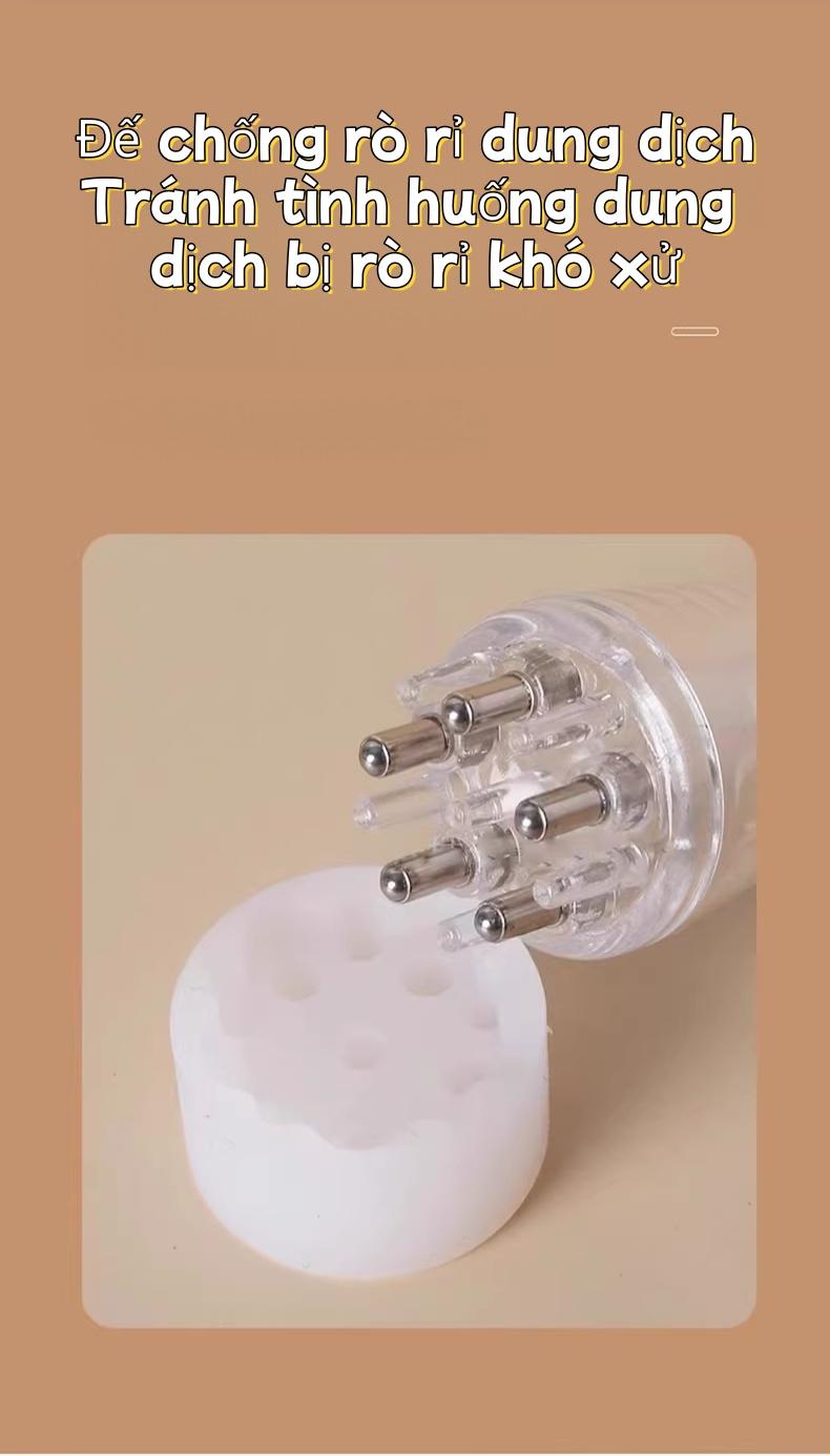 发根精准涂抹笔 双滚珠按摩头 头皮营养导入仪 帮助营养均匀渗透至发根 减少浪费 耐用易清洗