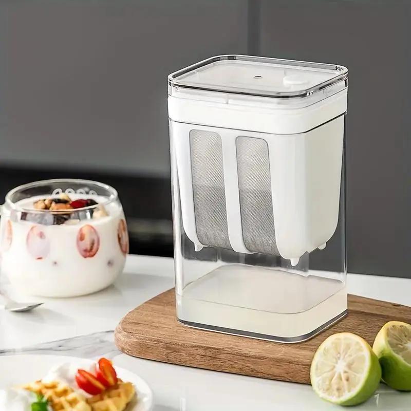 Colador Para Yogur Griego Filtro De Mayor Capacidad Libre De BPA Para Preparar Queso Casero Tofu Kefir Jugos Cocina