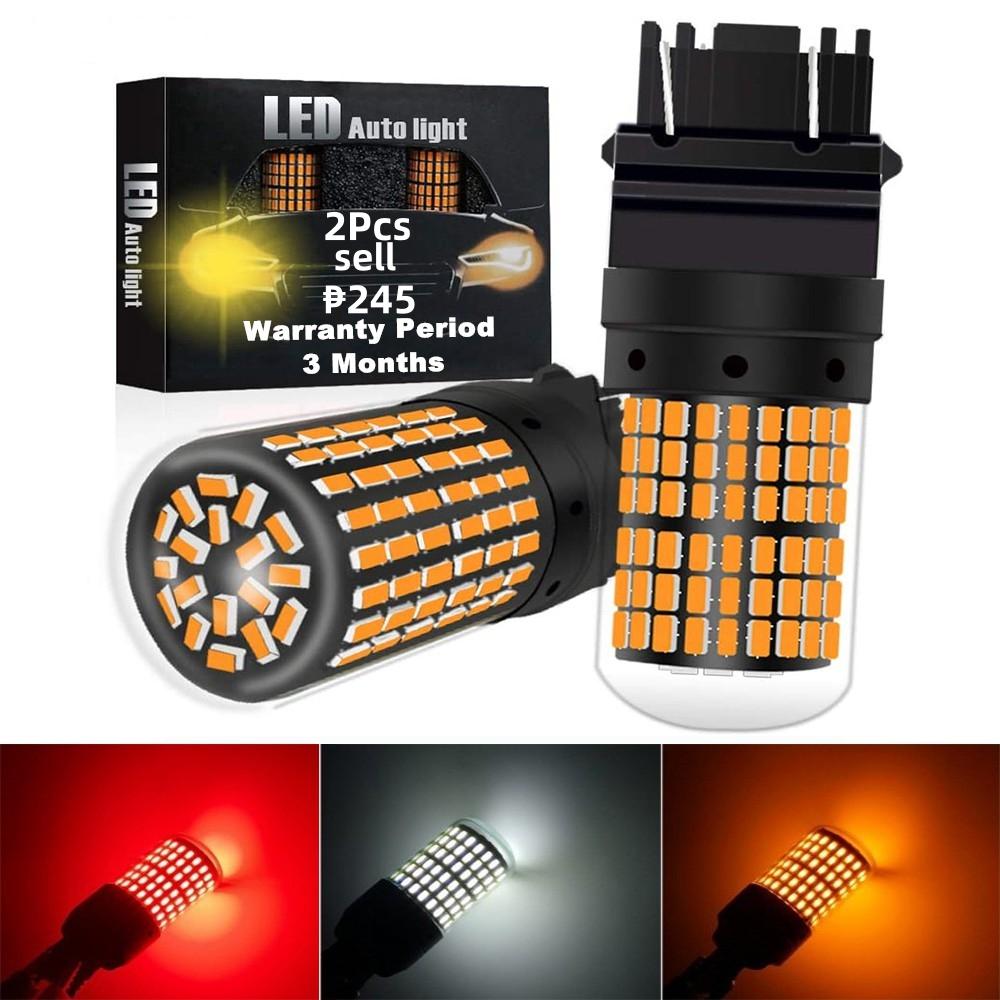 Car Light 2pcs 1156 BA15S BAU15S P21W 7440 3014 144SMD LED Turn Signal Lights Bulb Canbus No Error Fog Light