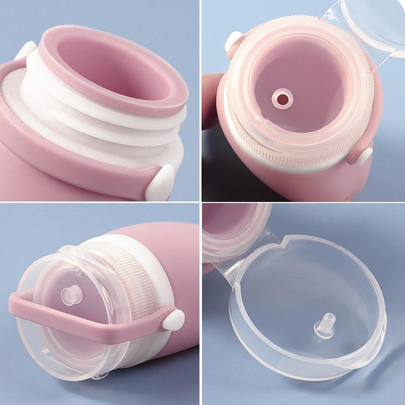 多功能硅胶分装瓶套装 旅行便携面霜乳液洗发水沐浴露分装瓶 安全耐用易使用