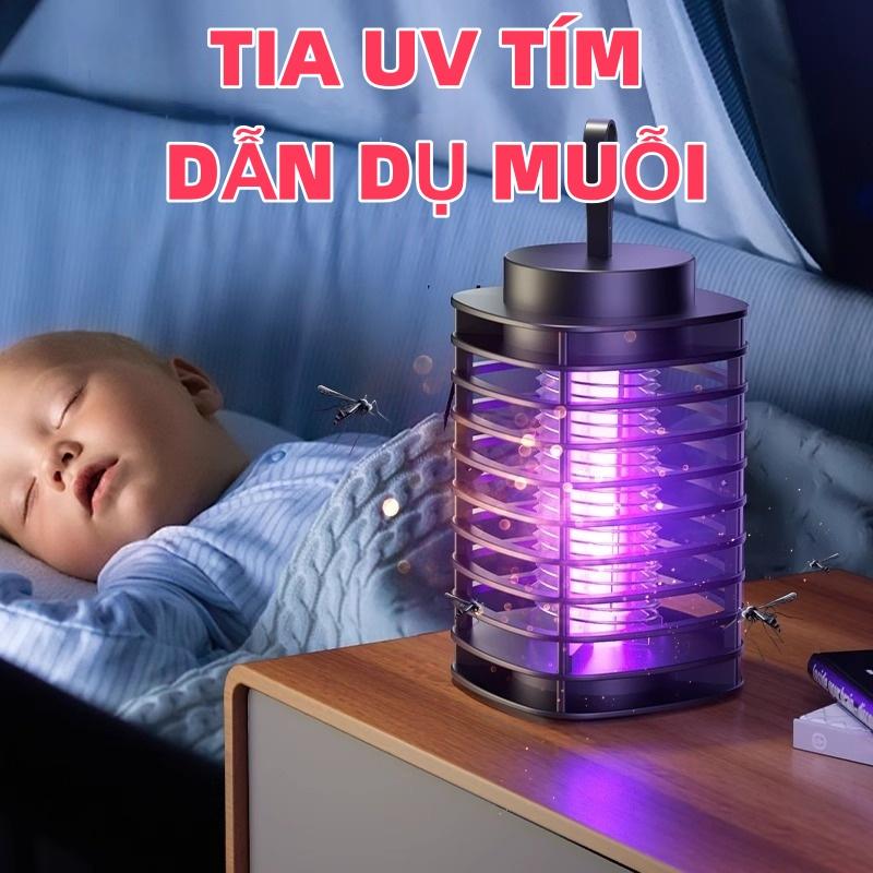Mosquito Killer & Bug Catcher Lamp UV 395nm for Indoor and Outdoor, Chemical-Free, Family Safe