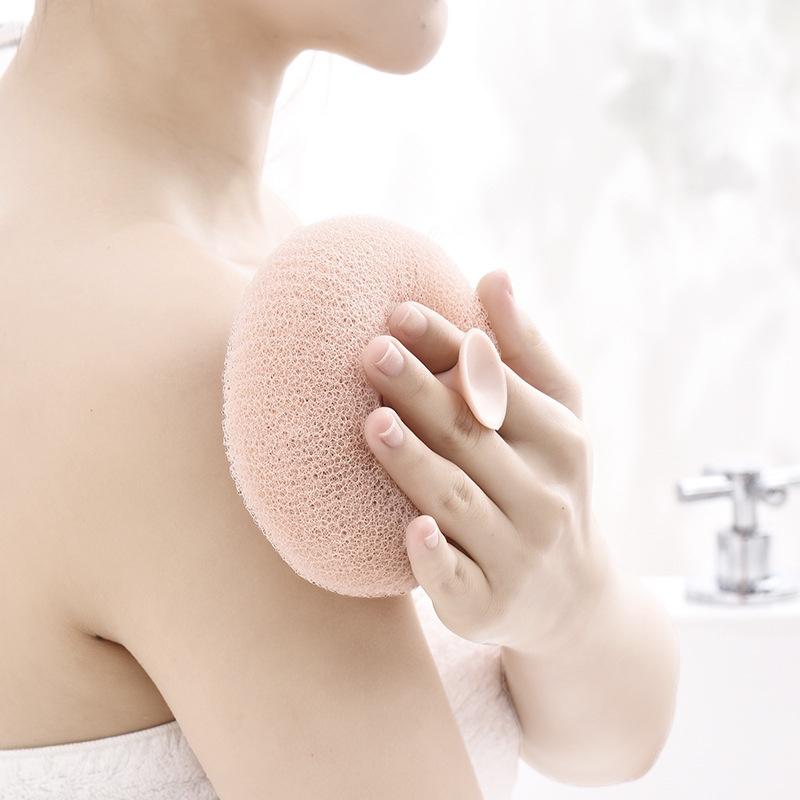 Premium 3D Mesh Bath Sponge for Soft Smooth Skin, Gentle Exfoliation, Convenient Bathing
