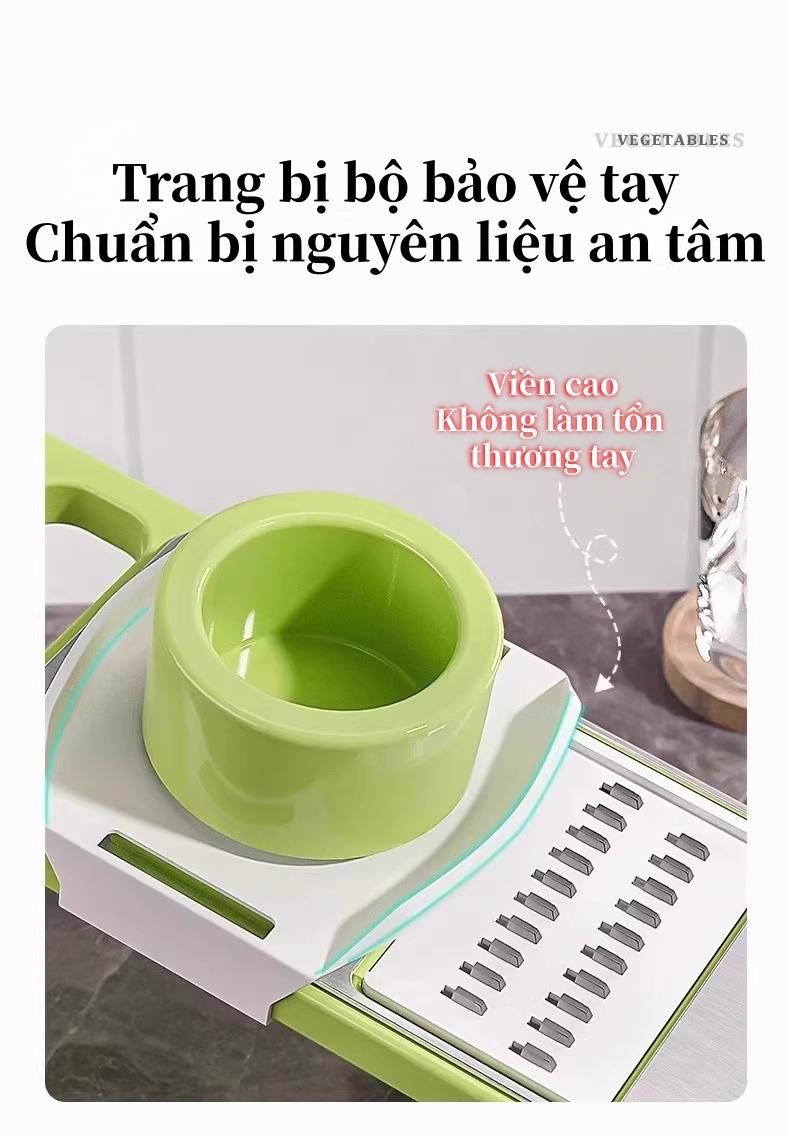 5合1水果蔬菜刨丝器套装 智能厨房解决方案 节省厨房时间 不锈钢材质坚固耐用不易生锈